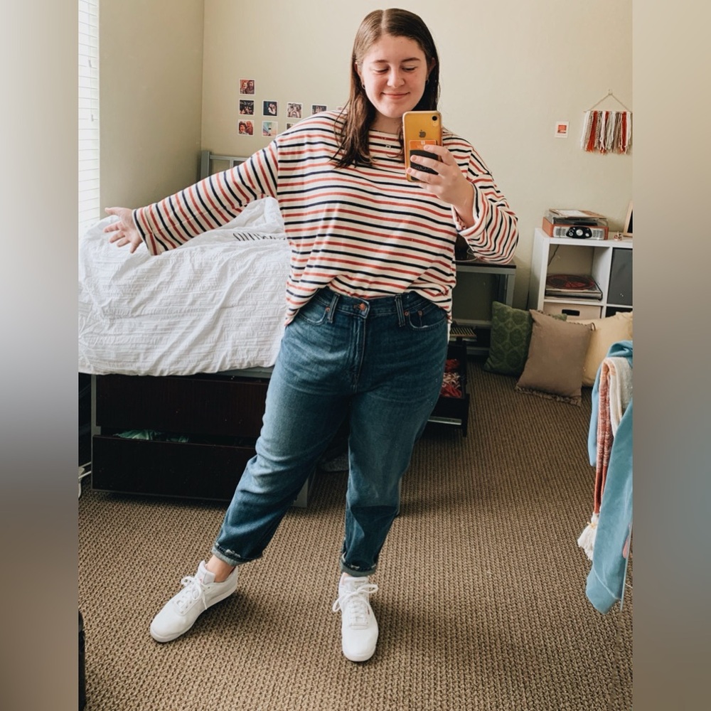 Madewell the Momjean Jeans